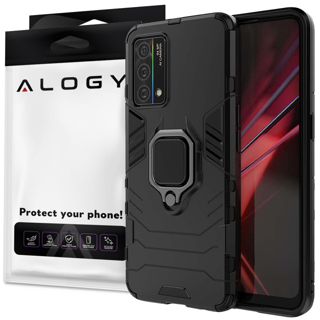 Захисний чохол Alogy Stand Ring Armor для Realme GT Master Edition Black