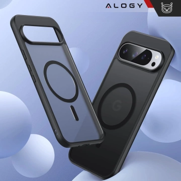 Google Pixel 9/ 9 Pro Case Alogy MagSafe Hybrid Matte Case MagMat Matte Black