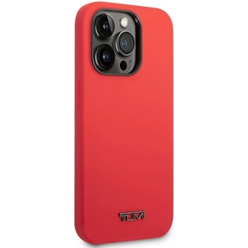 Etui na telefon Tumi Liquid Silicone hardcase do iPhone 14 Pro Max czerwony/red