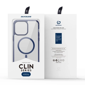 Чохол Dux Ducis Clin2 для iPhone 14 Pro Max magnetic MagSafe cover blue