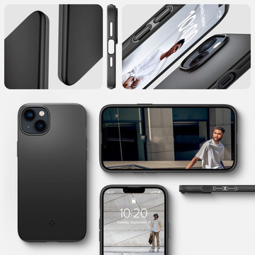 Etui obudowa kryt Spigen Thin Fit do Apple iPhone 14 Plus Black