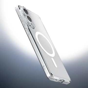 Чохол Spigen Ultra Hybrid Mag із MagSafe для Samsung Galaxy S25 Edge – прозорий