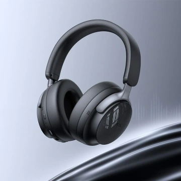 Бездротові накладні навушники Hoco W53 Plus ANC BT 5.4, чорні