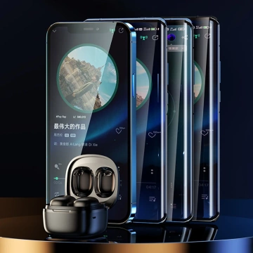 Joyroom TWS IP54 wireless earphones black (MG-C05)