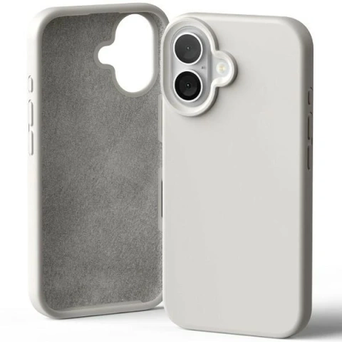 Mercury Silicone Case for iPhone 16 6.1" Stone