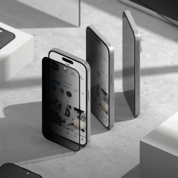 Ringke Easy Slide 2 balení iPhone 16 Pro Max Privacy Glass