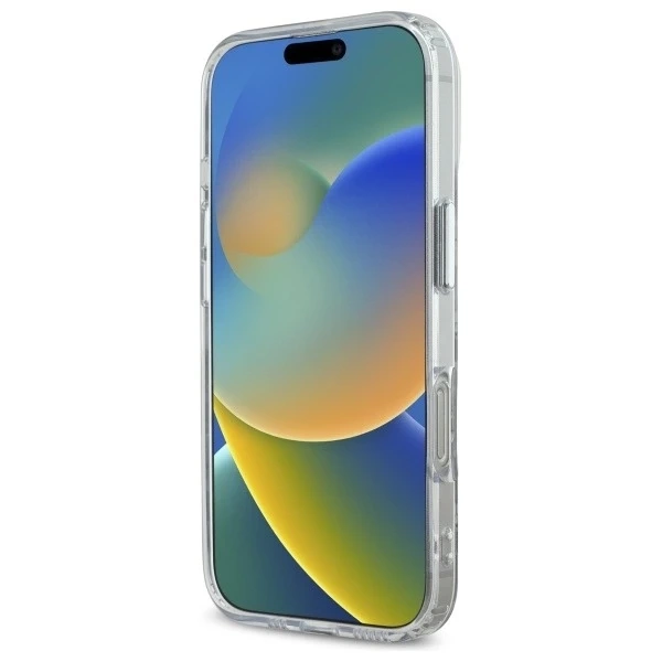 Karl Lagerfeld Hülle für iPhone 16 Pro Max 6,9" Transparent MagSafe IML Monogramm Karl