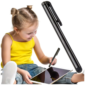 Alogy Stylus Pen Universal Black Capacitive Metal Touchscreen Stylus for Tablet Phone Screens