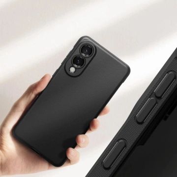 Samsung Galaxy S25 Edge Case Ringke Onyx Black Military Grade