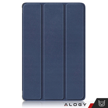 Etui Alogy Book Cover Case for Lenovo Tab M9 2023 TB310XU TB310FU Granatowe