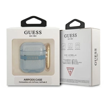 Колекція чохлів Guess GUA2HHTSB AirPods niebieski/blue Strap