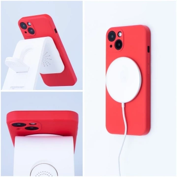 Silicone Mag Cover for IPHONE 14 red