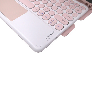 Pouzdro na tužku Magnetic Alogy Bluetooth Keyboard pro Apple iPad 10.2 2019/2020/2021 7/8 / 9Gen růžové