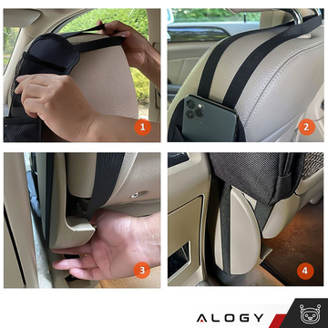 Side Car Organizer Seat Car Seat Cover Alogy Car Black
