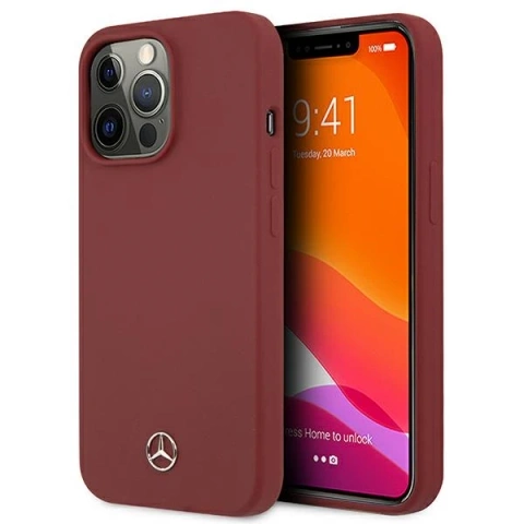 Etui Mercedes MEHCP13XSILRE do Apple iPhone 13 Pro Max 6,7" hardcase Silicone Line