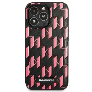 Etui Karl Lagerfeld KLHCP13XMNMP1P pro iPhone 13 Pro Max 6,7" pevné pouzdro Monogram Plaque