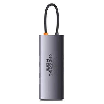 Hub 6w1 Baseus StarJoy Series, USB-C do HDMI 3 x USB 3.0 USB-C PD RJ45