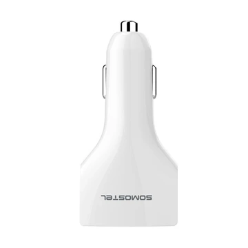 Somostel SMS-A66 Quick Charge QC 3.0 3A 4X USB nabíječka do auta bílá