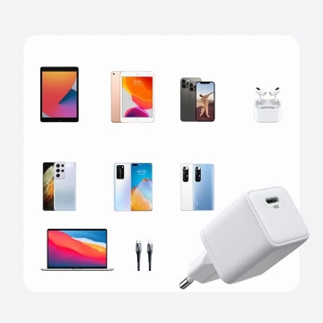 Rýchla nabíjačka USB typu C Joyroom 25 W 3A EÚ zástrčka biela (L-P251)