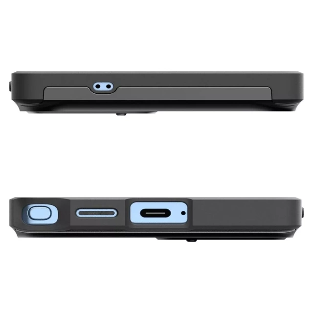 Etui do Samsung Galaxy S25 Ultra Black Spigen Optik Armor