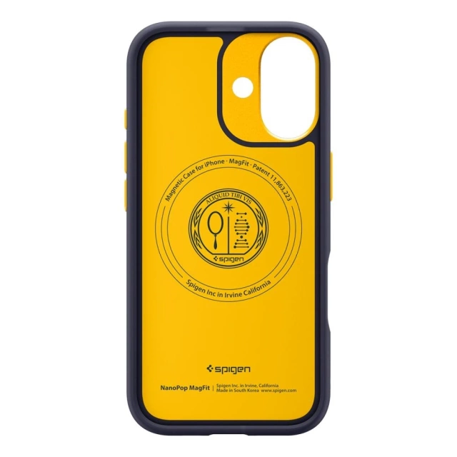 Etui do iPhone 17 Spigen Nano Pop Mag MagSafe Blueberry Navy