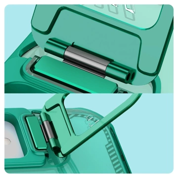 Чохол для iPhone 16e Nillkin Iceblade MagSafe Stand зелений