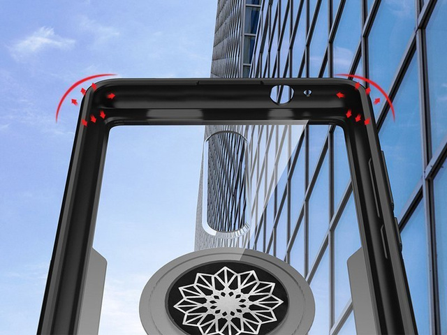 Alogy Ring Holder Clear Armor case for Xiaomi Redmi K30/ Poco X2 black Alogy Glass