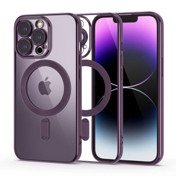 Pouzdro Ring MagShine MagSafe pro iPhone 14 Pro Max Purple