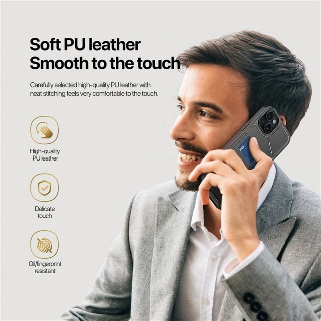 Чохол DUX DUCIS Rafi II Mag - задня кришка з підставкою, сумісний з MagSafe для iPhone 15 Plus