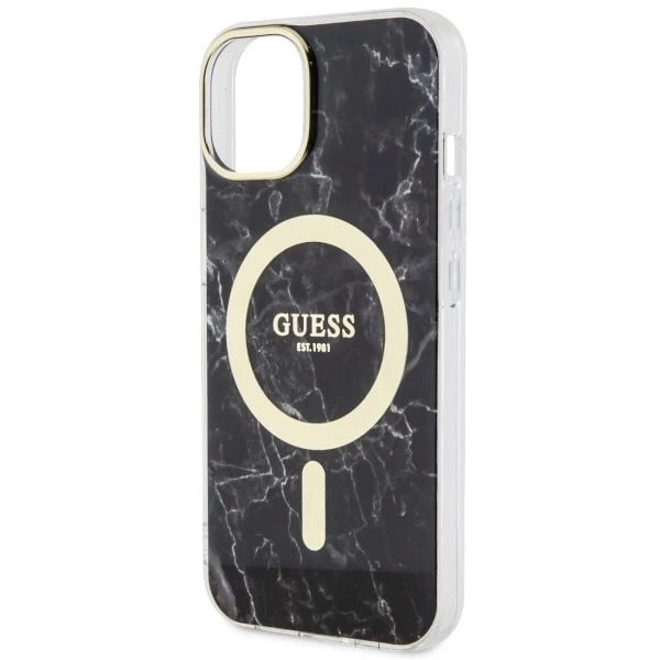 Etui Guess GUHMP14SPCUMAK na iPhone 14 6,1" pevný obal Marble MagSafe
