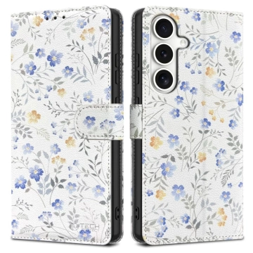 Чохол для Samsung Galaxy S25 Tech-Protect Wallet Spring Flowers