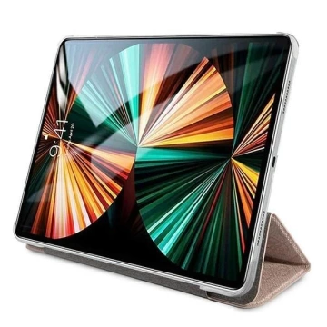 Obal knihy Guess GUIC11G4GFPI iPad 11" 2021 růžový/růžová kolekce 4G