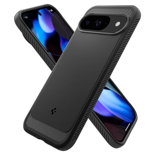 Etui Spigen Rugged Armor do Google Pixel 9 / 9 Pro Matte Black