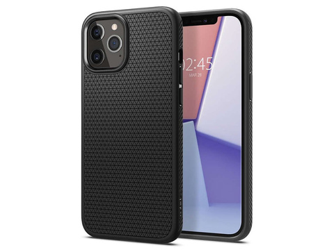 Etui Spigen Liquid Air для Apple iPhone 12/12 Pro 6.1 Matte Black