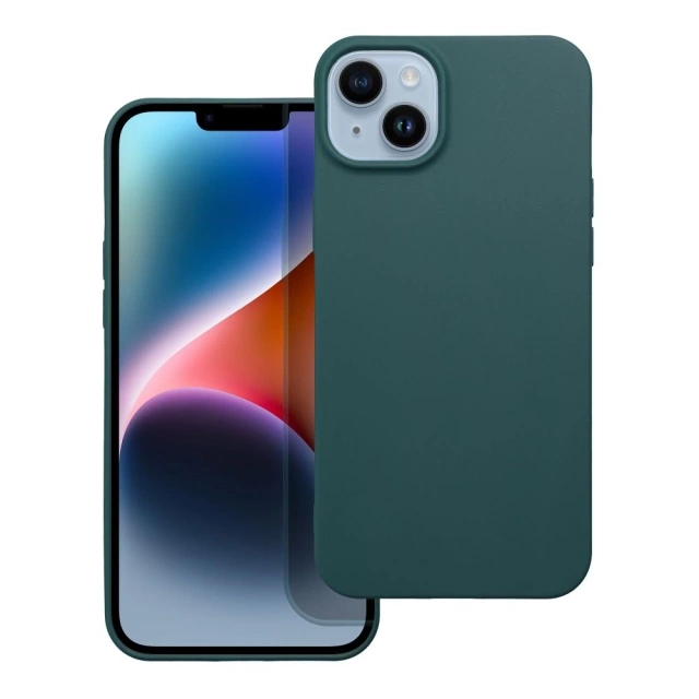 MATT case for Apple iPhone 15 Pro Max, dark green