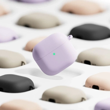 Apple AirPods 4 Case Ringke Silicone Stone Carabiner