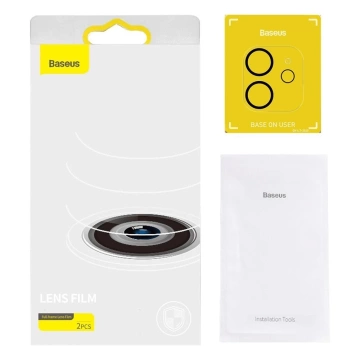 Baseus 2x Tempered Glass 0.3mm Full Camera Lens iPhone 12 Mini (SGAPIPH54N-AJT02)