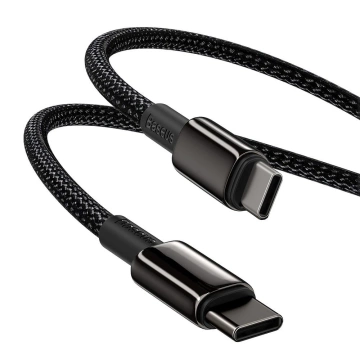 Baseus USB Type C - USB Type C kabel Napájení Rychlé nabíjení 100 W 5A 2m černá (CATWJ-A01)