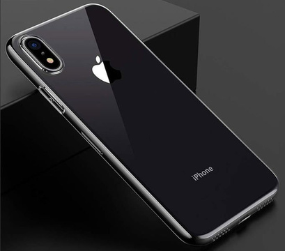 Transparente Silikonhülle für Apple iPhone XS Max