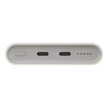 Powerbanka Samsung EB-U2510XUEGEU indukční 10000 mAh 2x USB-C 25W SFC - béžová