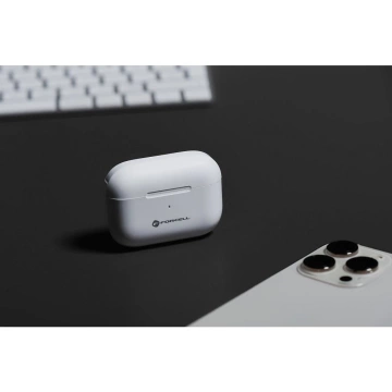 Bezdrôtové slúchadlá do uší Forcell F-Audio TWS Master Pro, biele