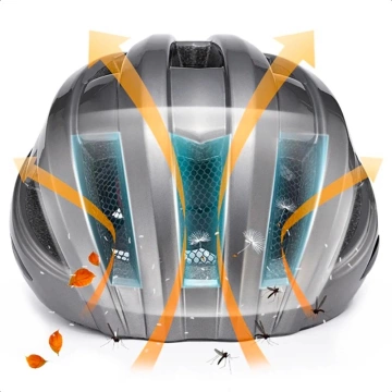 Велосипедний шолом Rockbros ZK-013TI - сірий