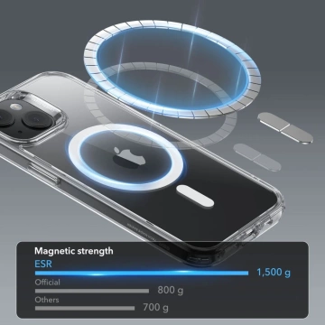 Etui ESR CH Halolock Magsafe для Apple iPhone 15 Clear
