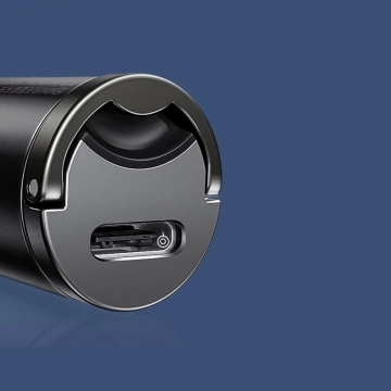 Baseus Tiny Star PPS Mini Smart USB Typ C Autoladegerät 30W Quick Charge 3.0 PD 3.0 Grau (VCHX-B0G)