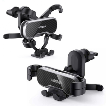 Gravitational car holder for the UGREEN LP228 phone for the black grid