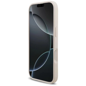 Etui Guess Hardcase 4G Big Metal Logo do iPhone 17, różowe