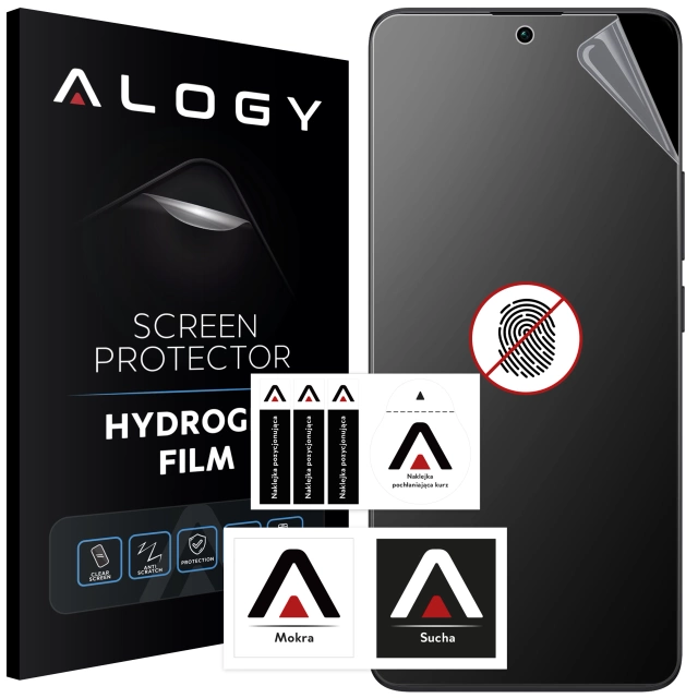 "MATTE" foil for Xiaomi 12 / 12X Hydrogel Alogy HydroSkin Matte Pro™ for the screen for the "FREE FINGERPRINT" case
