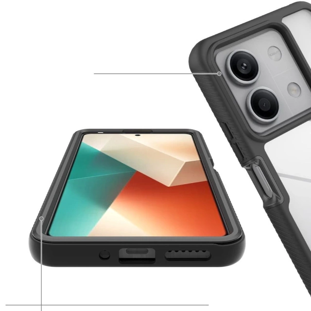 Etui Defense 360 pro Xiaomi Redmi Note 13 5G Black