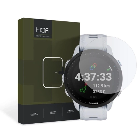 Gehärtetes Glas Hofi Glass Pro für Garmin Forerunner 955/955 Solar