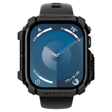 Etui Spigen Rugged Armor „Pro“ pro Apple Watch 10 (42 MM) matná černá